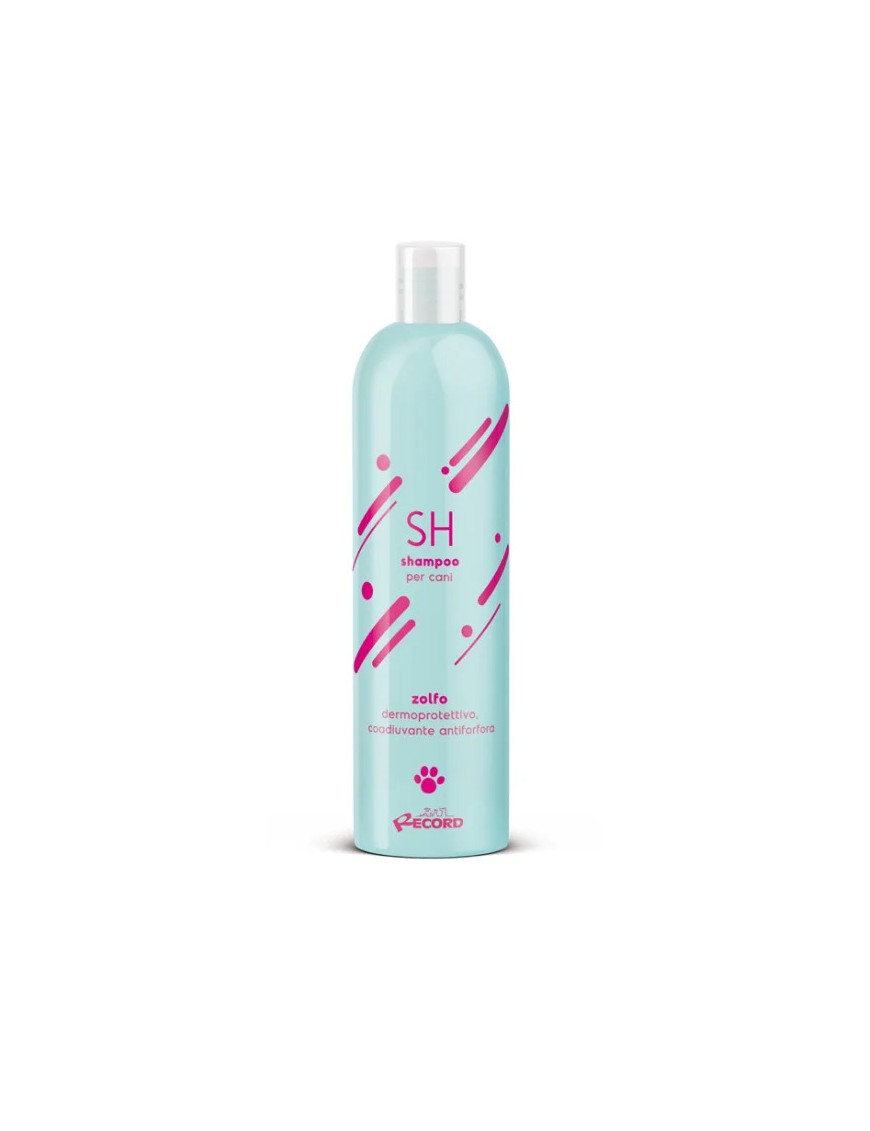 SH SHAMPOO PER CANI ALLO ZOLFO DERMOPROTETTIVO COODIUVANTE ANTIFORFORA