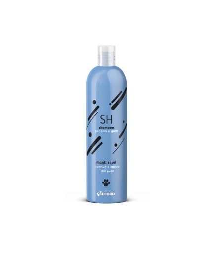 SH SHAMPOO PER CANI MANTI SCURI - RIAVVIVA IL COLORE DEL PELO -